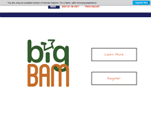 Tablet Screenshot of bigbamride.com